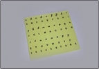 English Alphabet Trainer Plate Plastic (Code No. TA 4)