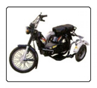 Motorized Three Wheeler Moped