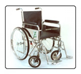 Wheelchair (Hard Seat Foldable)